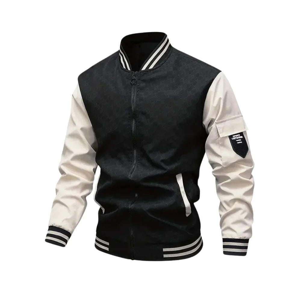 Men's Bomber Jacket Regular Fit With Zipper