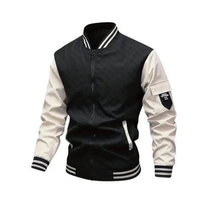 Men's Bomber Jacket Regular Fit With Zipper
