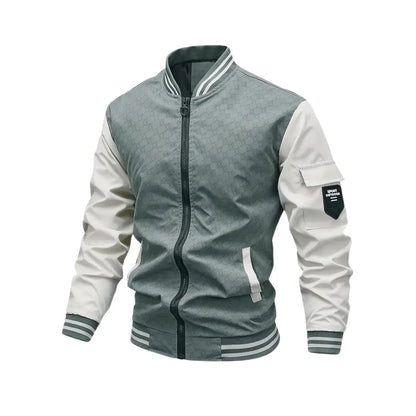 Men's Bomber Jacket Regular Fit With Zipper