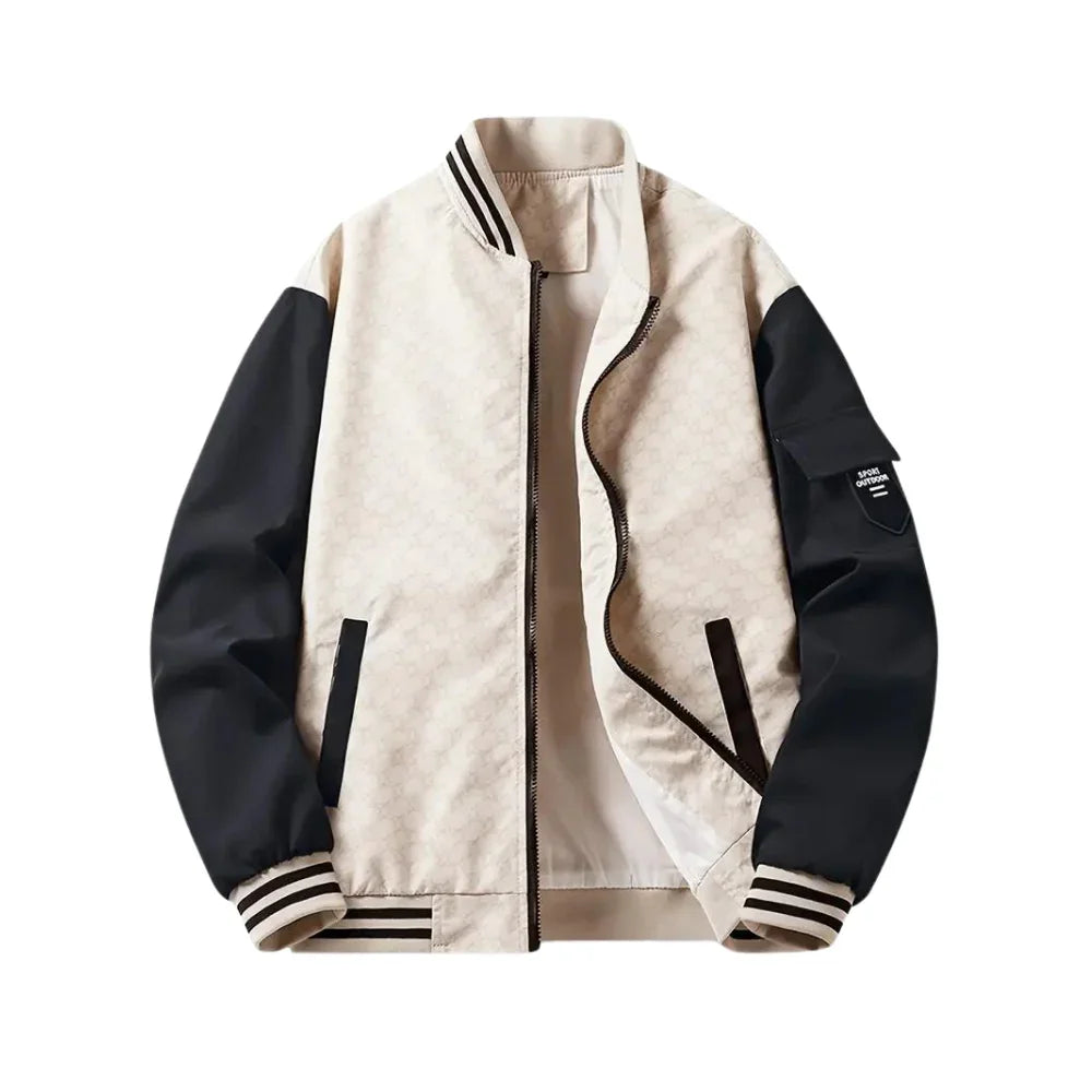 Men's Bomber Jacket Regular Fit With Zipper