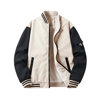 Men's Bomber Jacket Regular Fit With Zipper