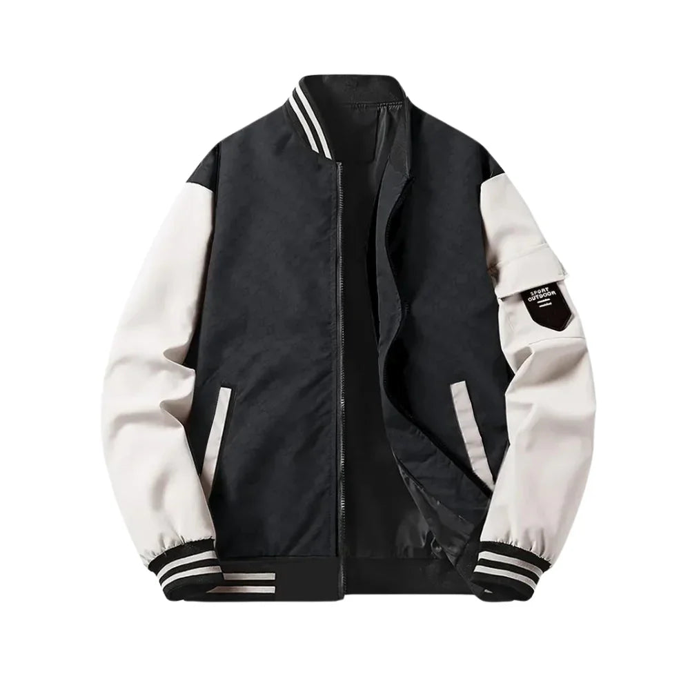 Men's Bomber Jacket Regular Fit With Zipper