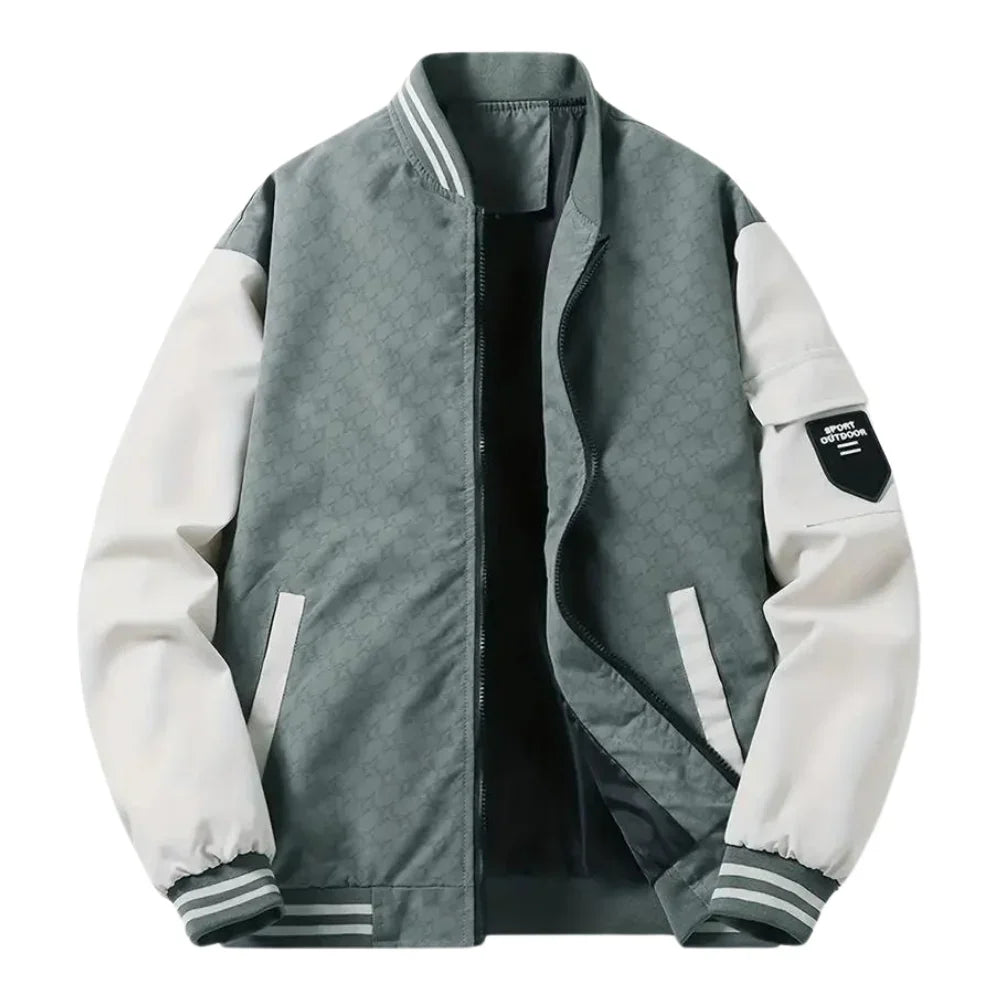 Men's Bomber Jacket Regular Fit With Zipper