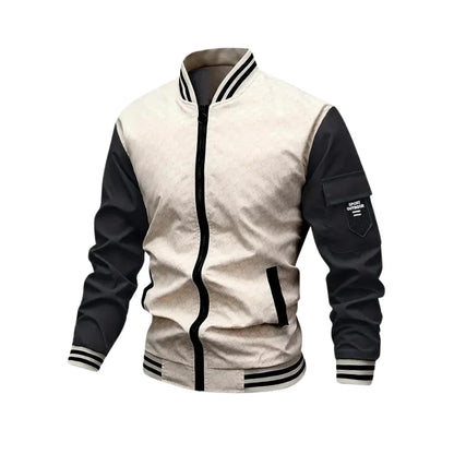 Men's Bomber Jacket Regular Fit With Zipper