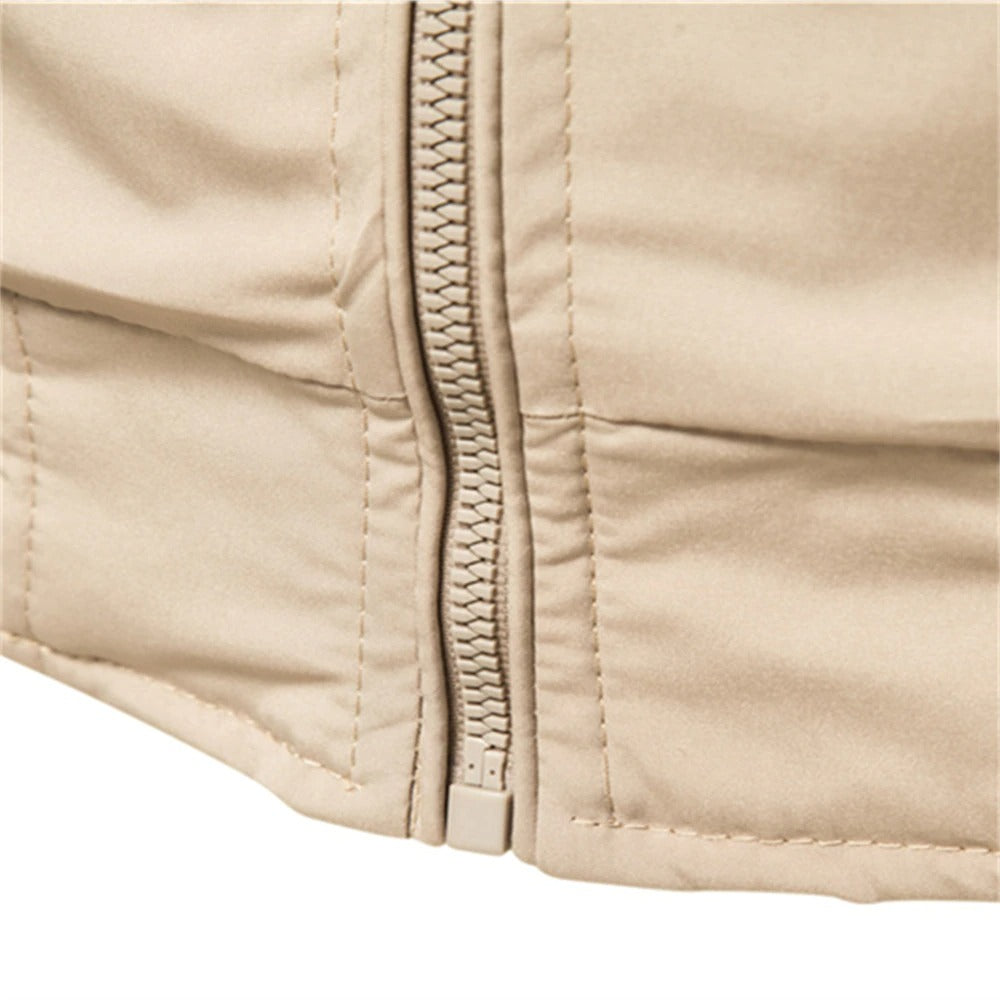 Men's Bomber Jacket Stylish Polyester