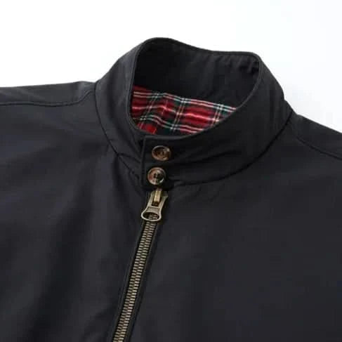 Men's Bomber Jacket With Checked Lining Modern Design