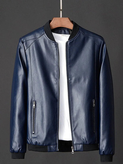 Men's Bomber Jacket with Statement Style