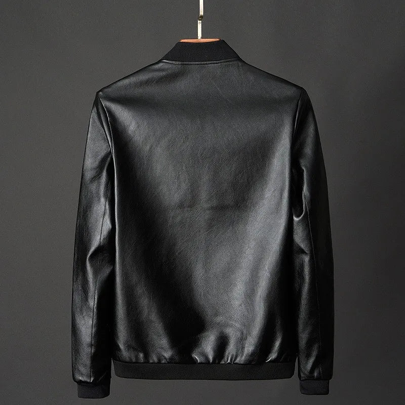 Men's Bomber Jacket with Statement Style
