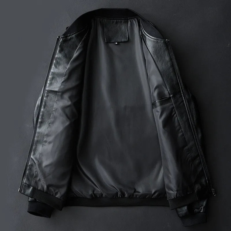 Men's Bomber Jacket with Statement Style