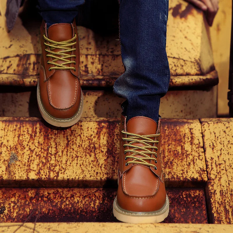 Men's Boots Lace Classic Style