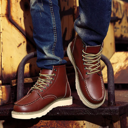 Men's Boots Lace Classic Style
