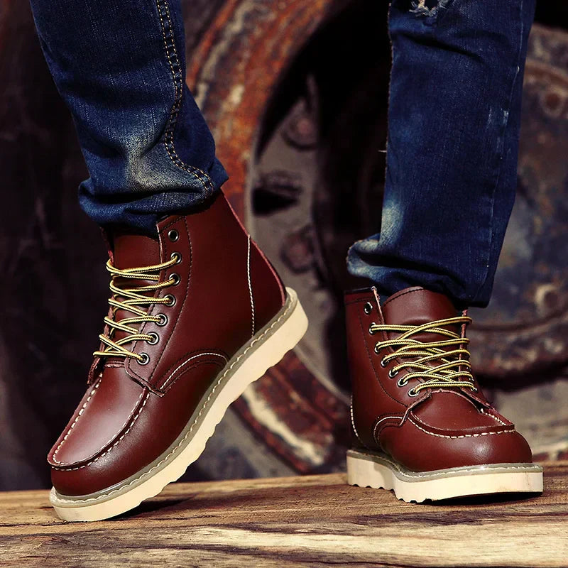 Men's Boots Lace Classic Style