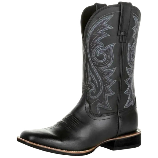 Men's Boots Western with Embroidery