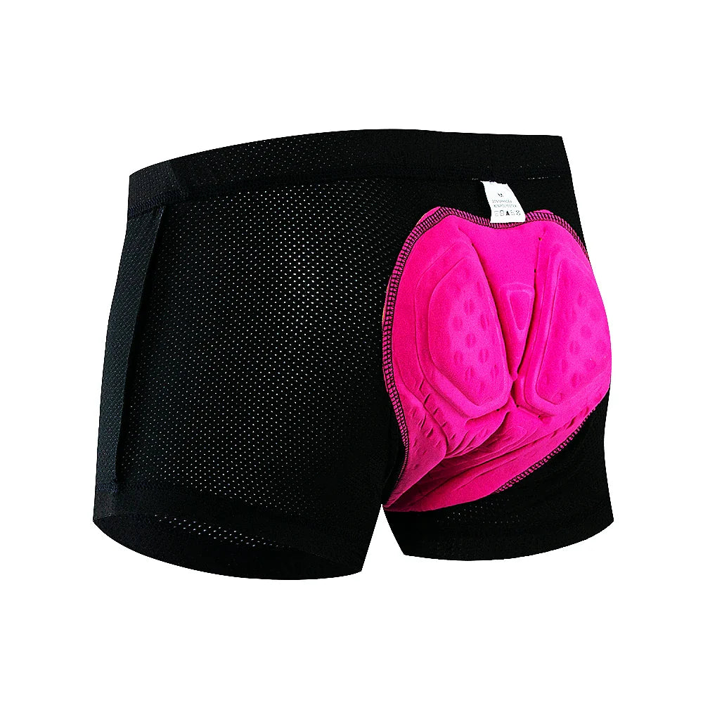 Men's Breathable Cycling Shorts With Gel Pad