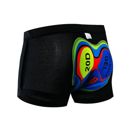 Men's Breathable Cycling Shorts With Gel Pad