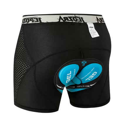 Men's Breathable Cycling Shorts with 4D Gel Pad