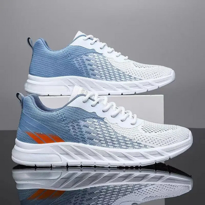 Men's Breathable Knitted Sports Shoes