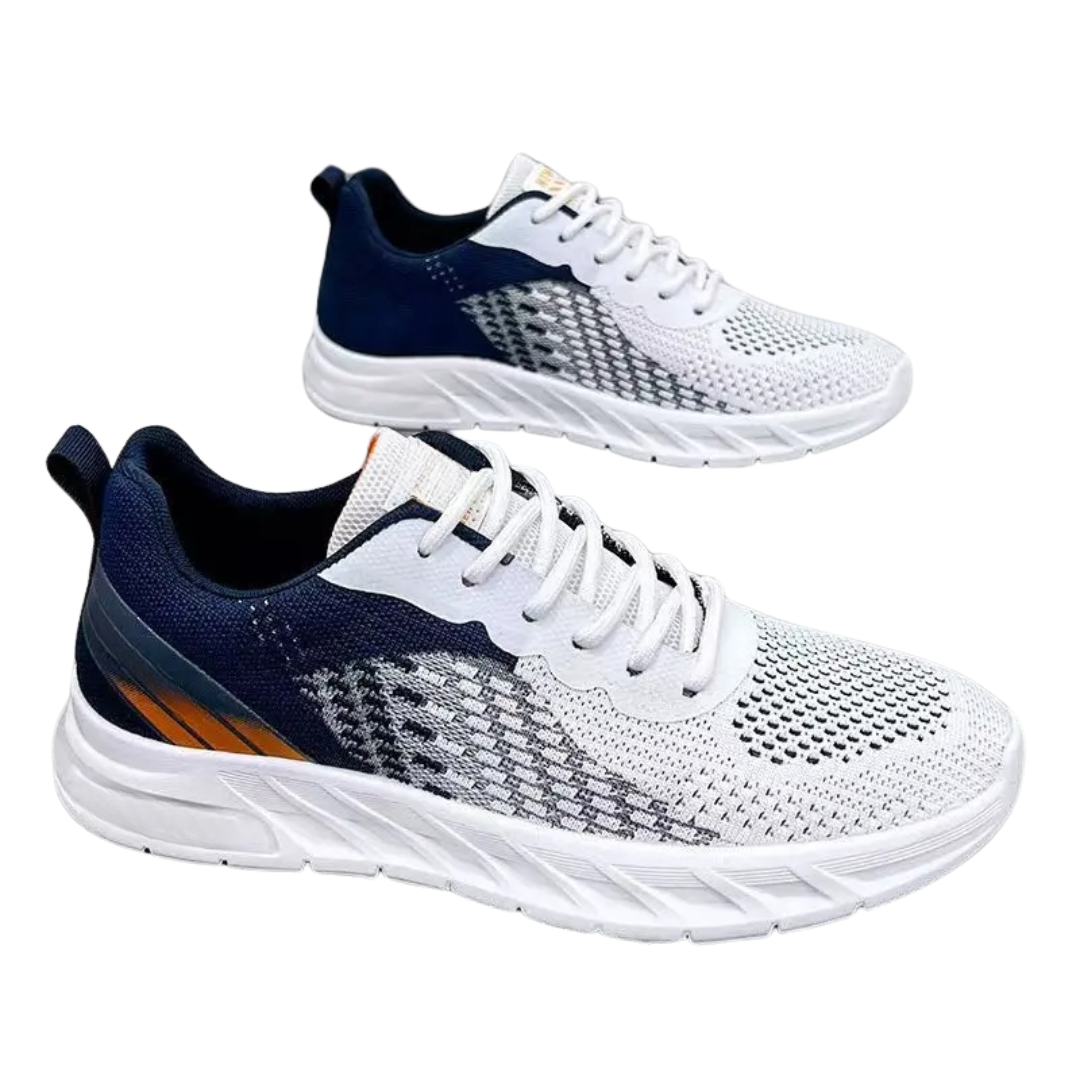 Men's Breathable Knitted Sports Shoes