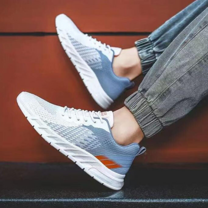 Men's Breathable Knitted Sports Shoes