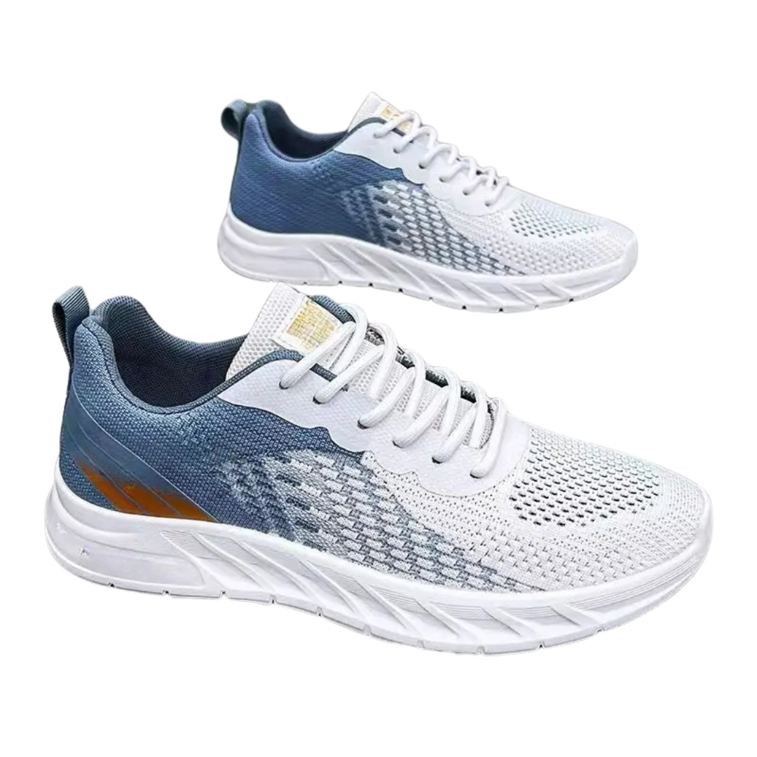 Men's Breathable Knitted Sports Shoes