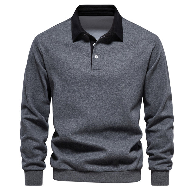 Men's Business Casual Sweater With Buttons