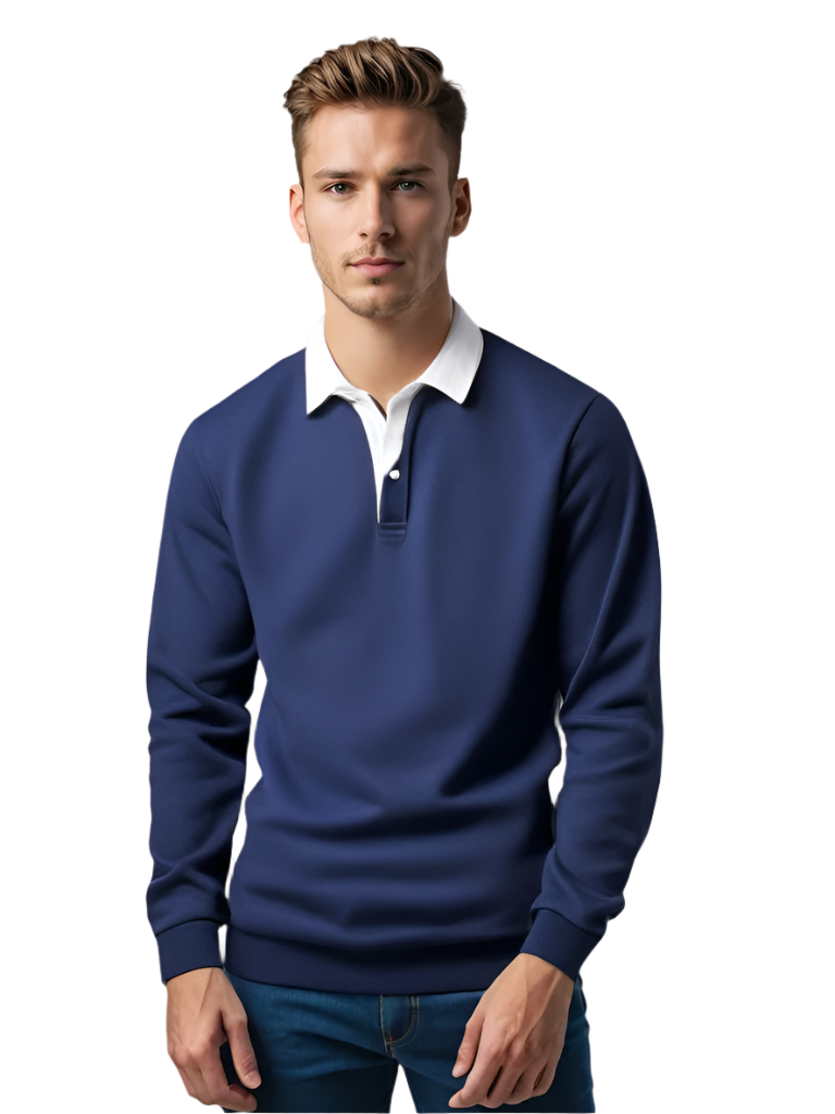 Men's Business Casual Sweater With Buttons