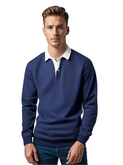 Men's Business Casual Sweater With Buttons