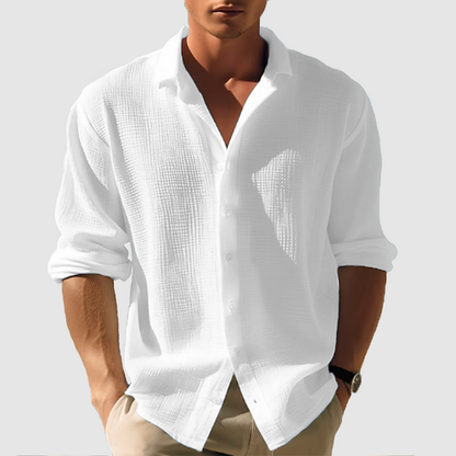 Men's Button-Down Shirt Long Sleeves