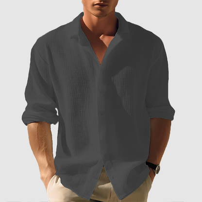 Men's Button-Down Shirt Long Sleeves