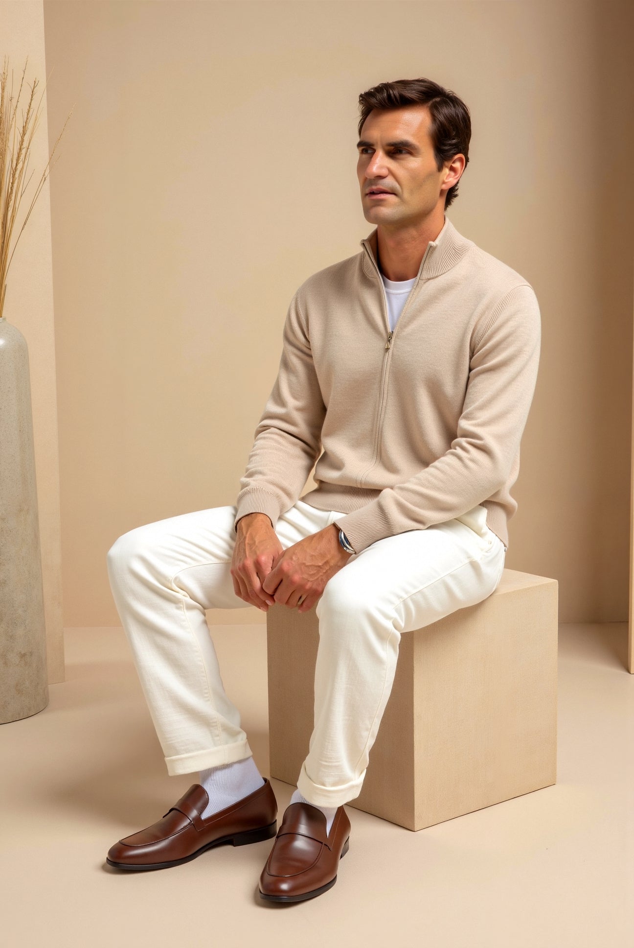 Men's Cardigan Slim Fit Stylish