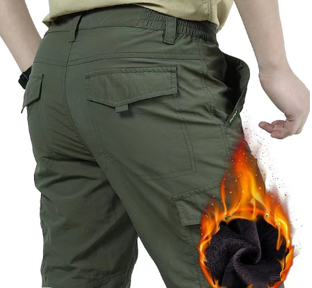 Men's Cargo Trousers Winter Style Rugged Material