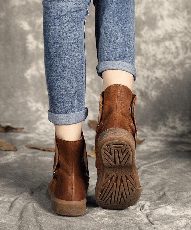 Men's Casual Boots with Zipper