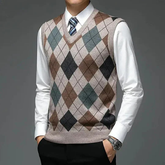 Men's Casual Cardigan Breathable Cotton Blend