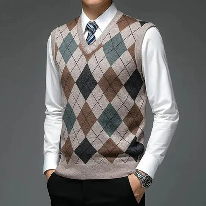 Men's Casual Cardigan Breathable Cotton Blend
