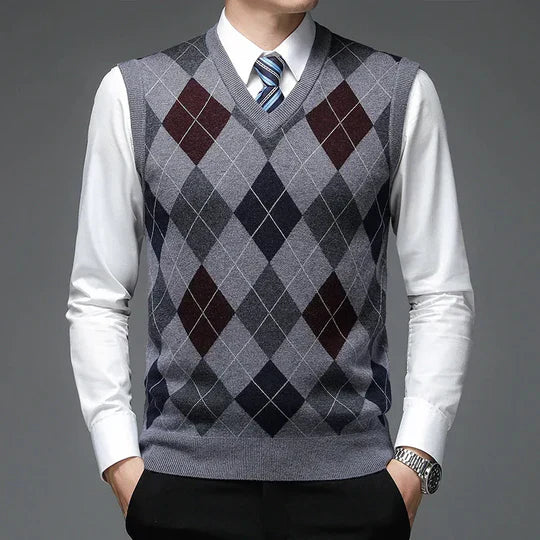 Men's Casual Cardigan Breathable Cotton Blend