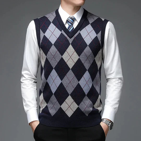 Men's Casual Cardigan Breathable Cotton Blend