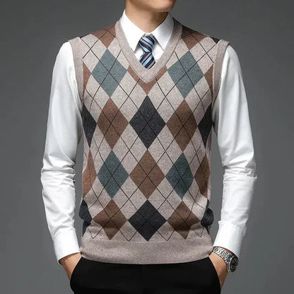 Men's Casual Cardigan Breathable Cotton Blend
