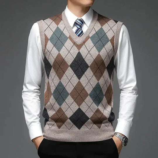 Men's Casual Cardigan Breathable Cotton Blend