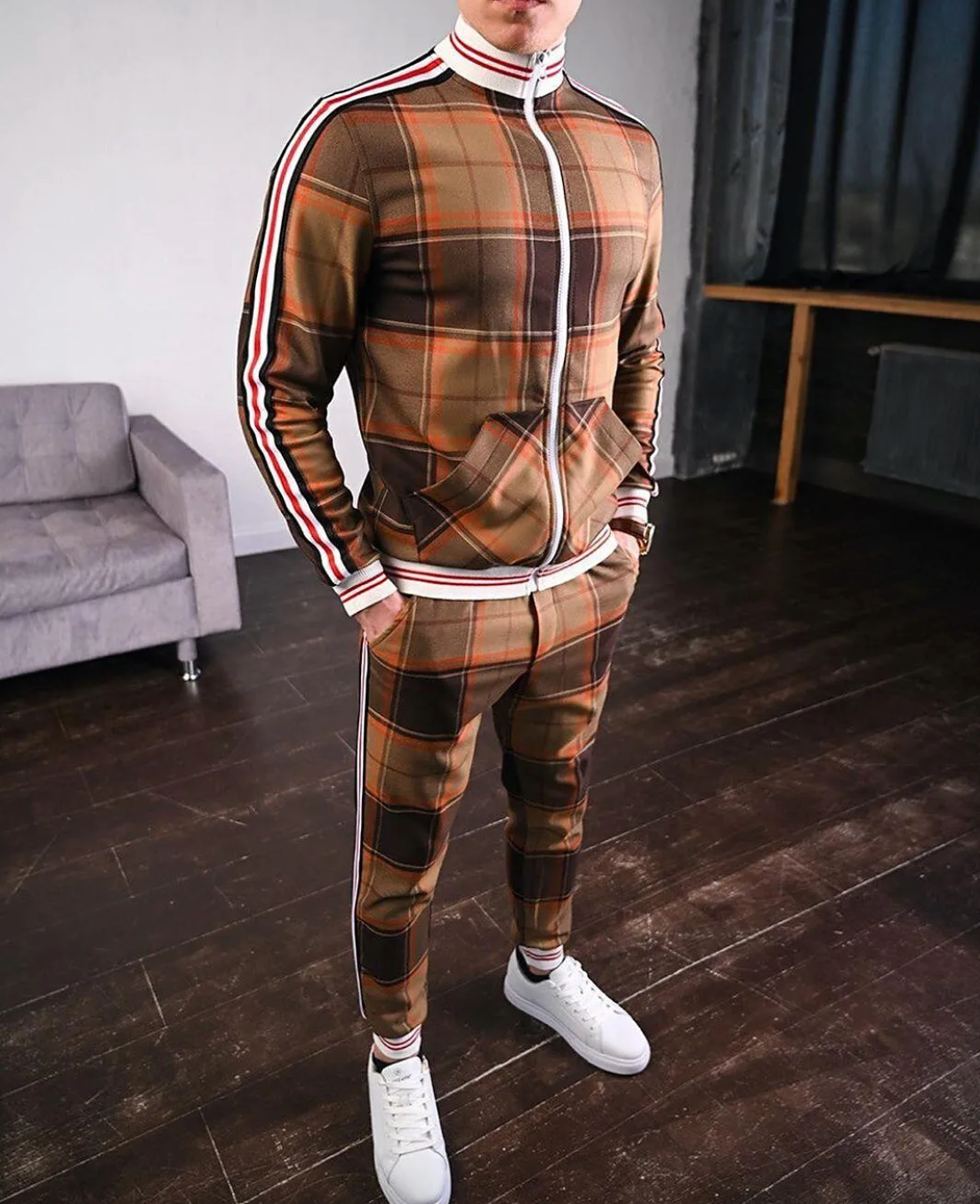 Men's Casual Long-Sleeved Set