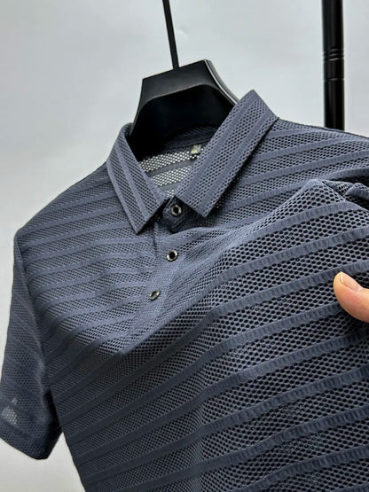 Men's Casual Mesh Shirt