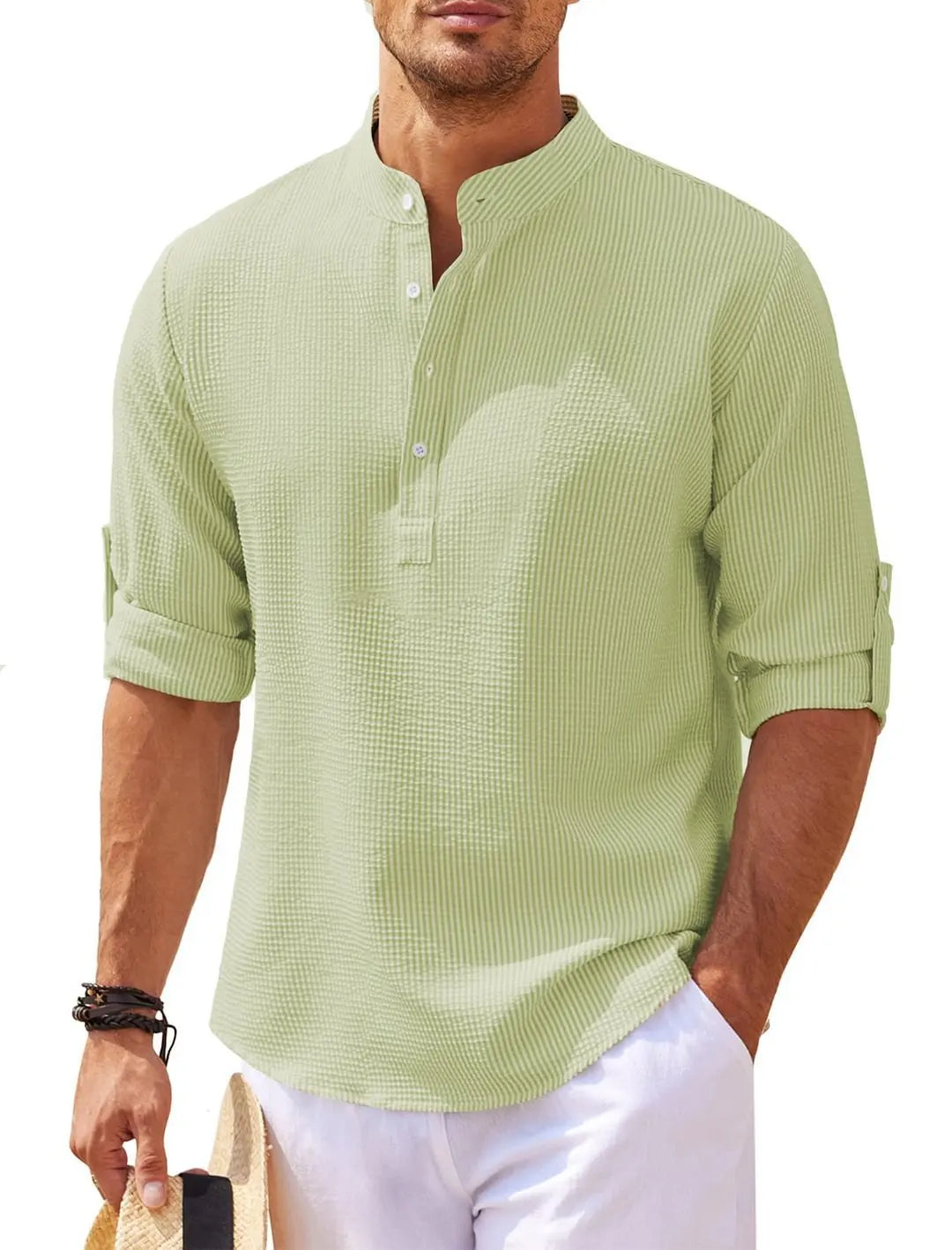 Men's Casual Shirt Breathable Fabric Timeless Design