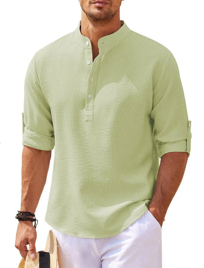 Men's Casual Shirt Breathable Fabric Timeless Design