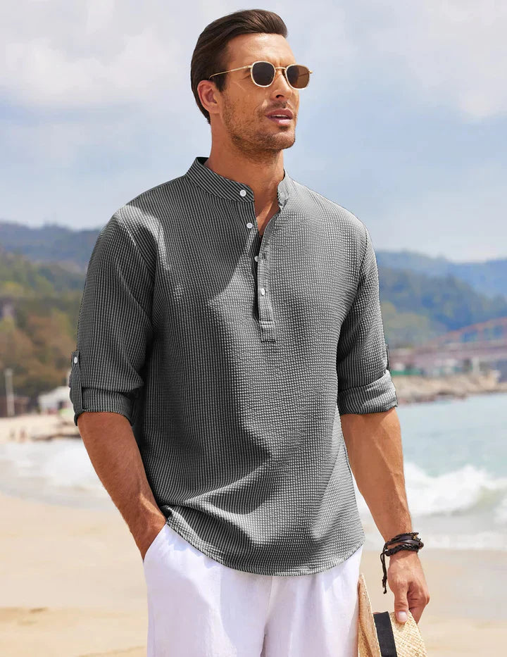 Men's Casual Shirt Breathable Fabric Timeless Design