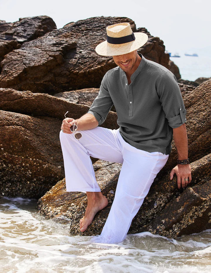 Men's Casual Shirt Breathable Fabric Timeless Design