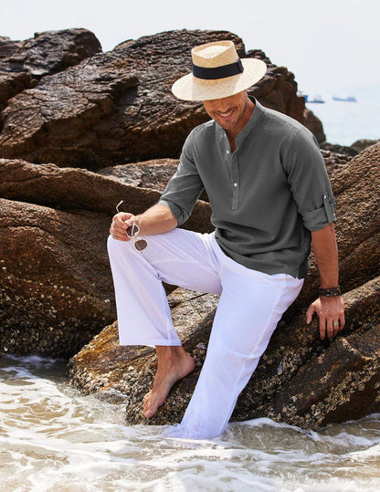 Men's Casual Shirt Breathable Fabric Timeless Design