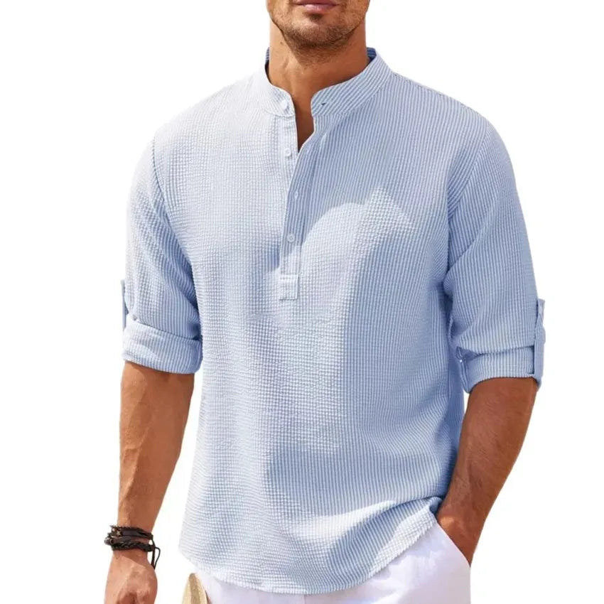 Men's Casual Shirt Breathable Fabric Timeless Design