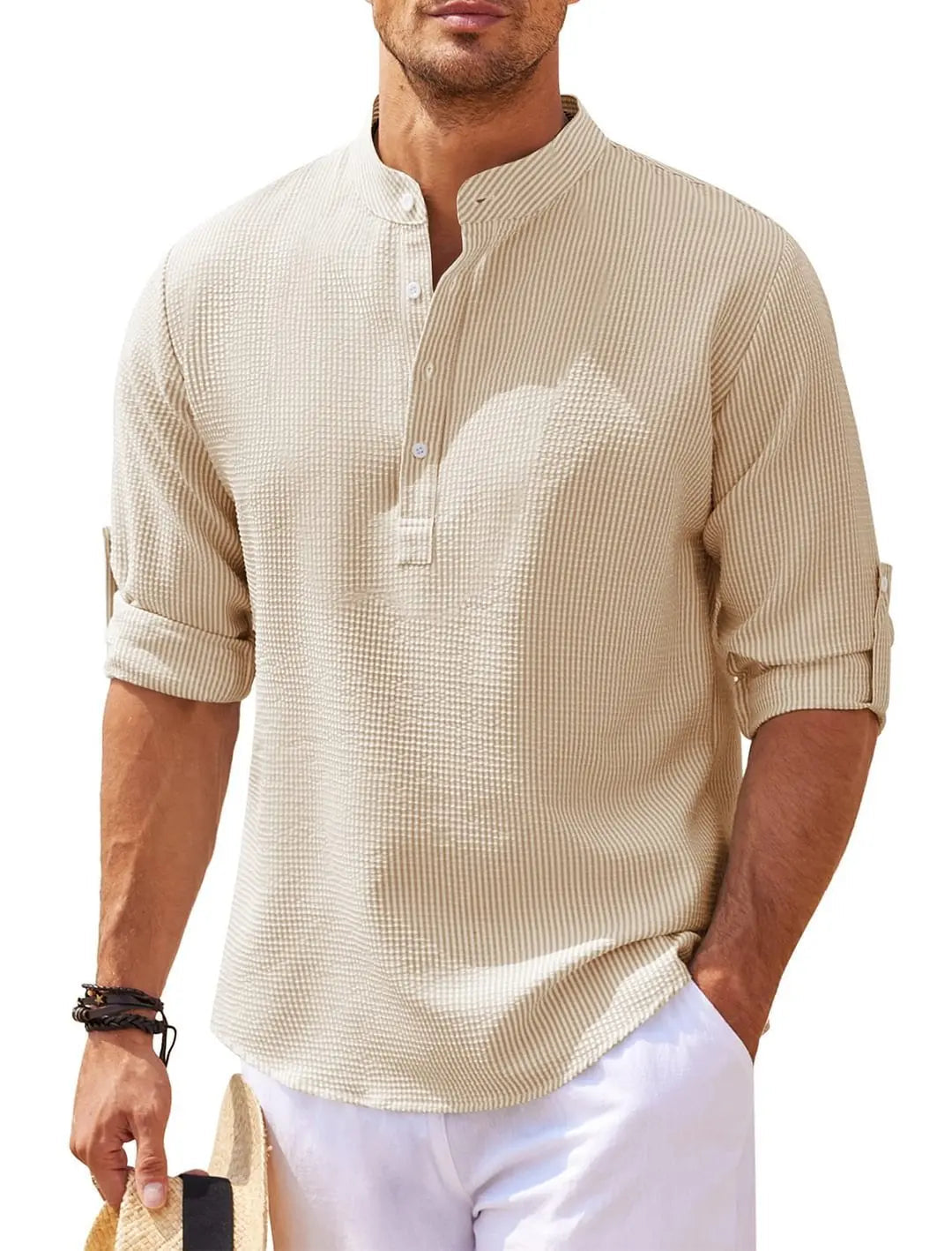 Men's Casual Shirt Breathable Fabric Timeless Design