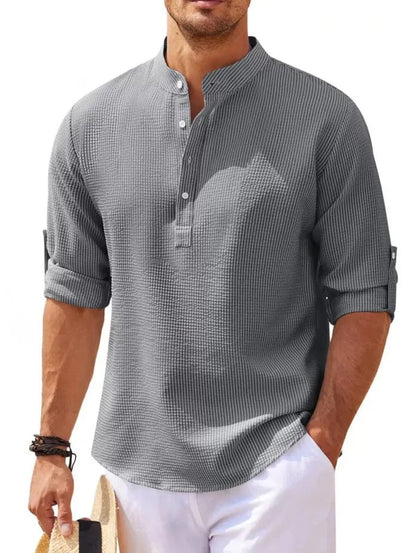 Men's Casual Shirt Breathable Fabric Timeless Design