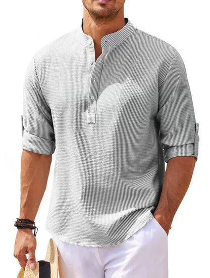 Men's Casual Shirt Breathable Fabric Timeless Design
