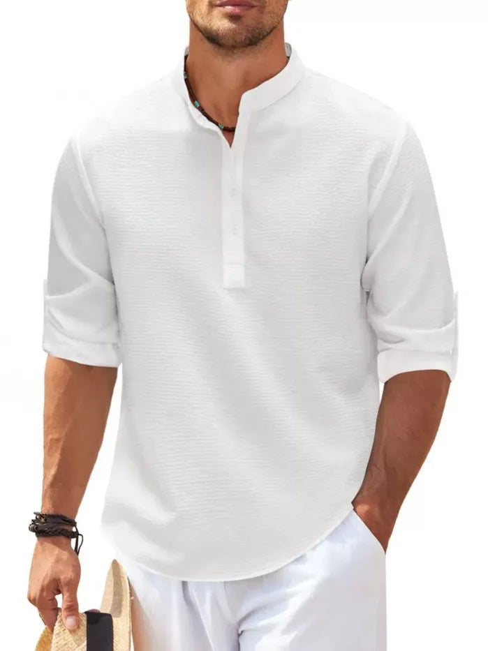 Men's Casual Shirt Breathable Fabric Timeless Design